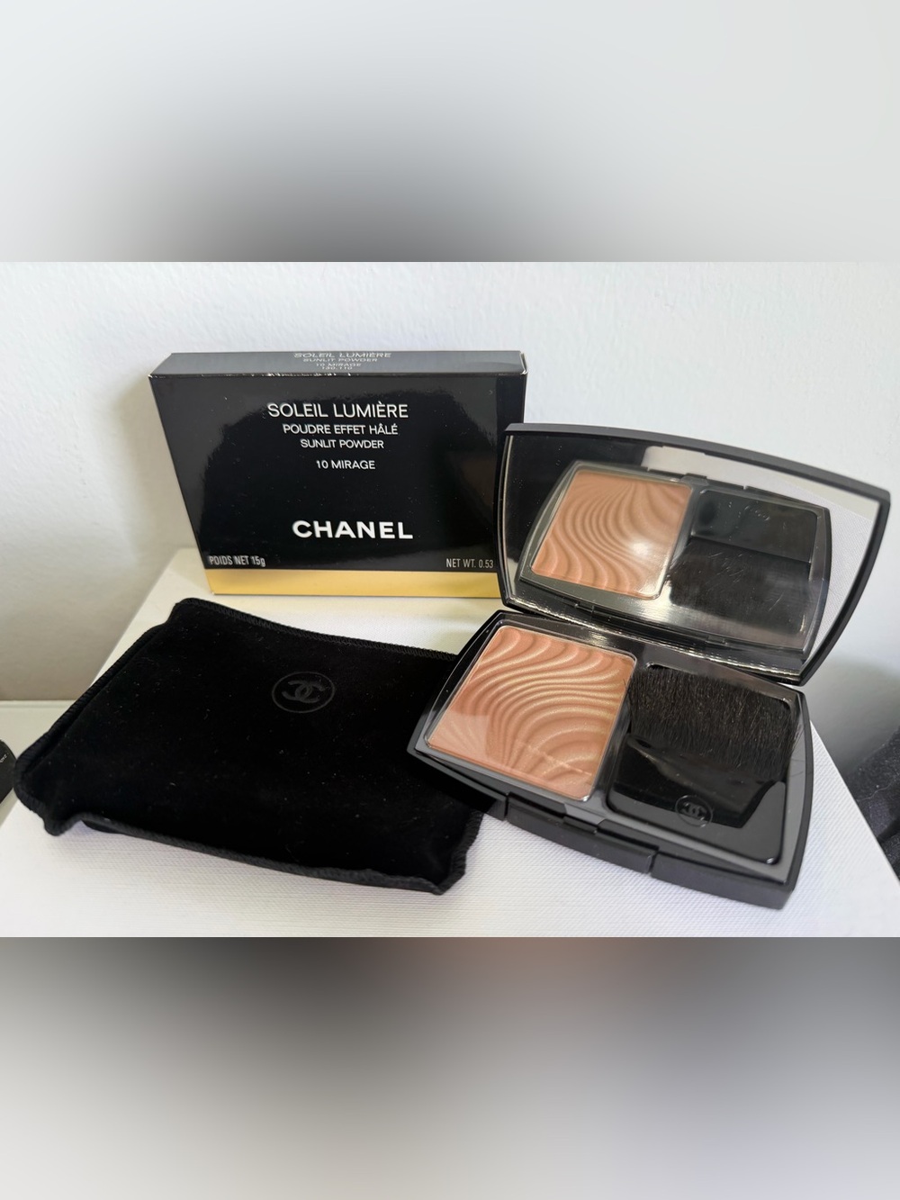 CHANEL Soleil Lumiere Sunlit Bronzing Powder 10 MIRAGE
